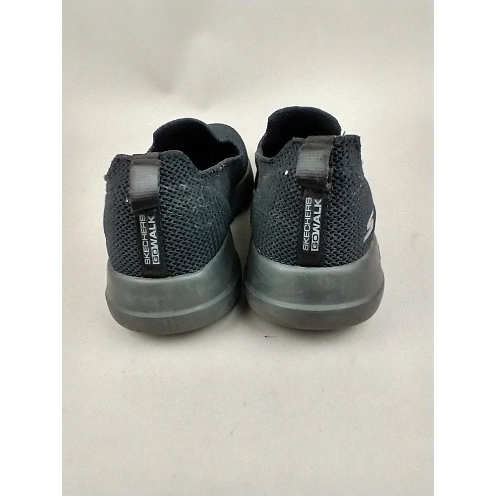 Skechers GOwalk Joy Black Slip On Walking Shoes Womens 7  124187 BBK Stretch Fit